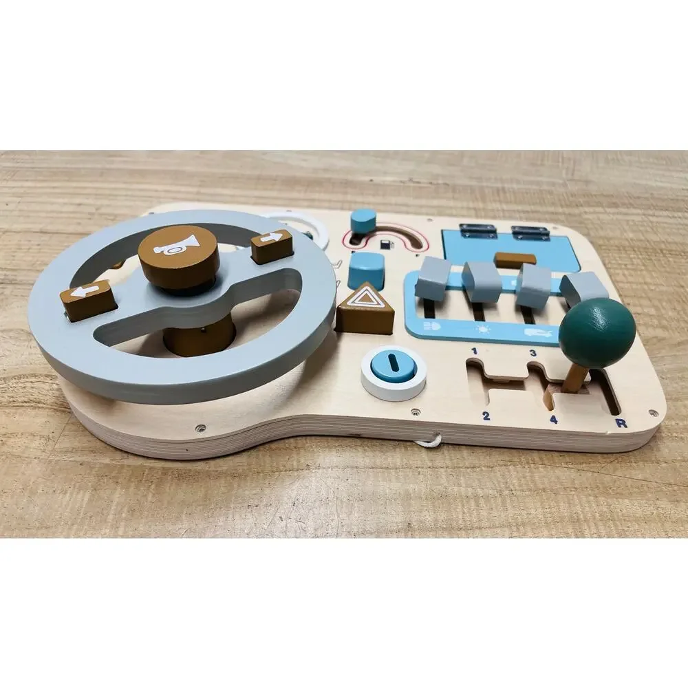 Topteng 10 in 1 Car Steering Wheel Busy Board
